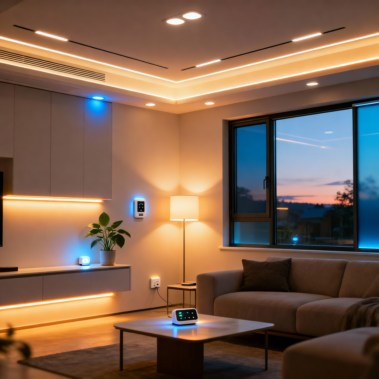 Умное освещение — диммирование и сценарии света