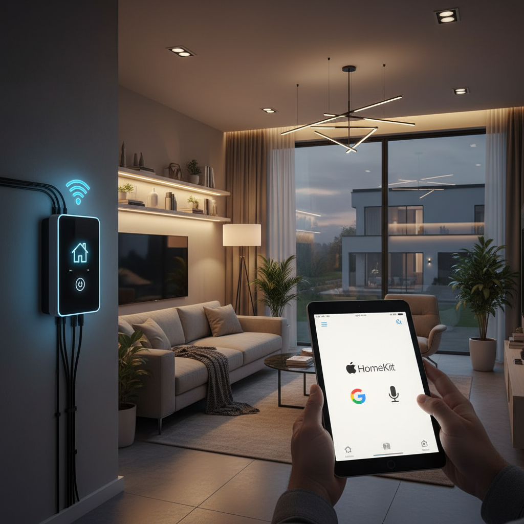 Интерфейс управления умным освещением